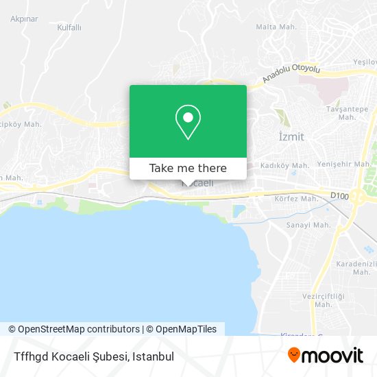 Tffhgd Kocaeli Şubesi map