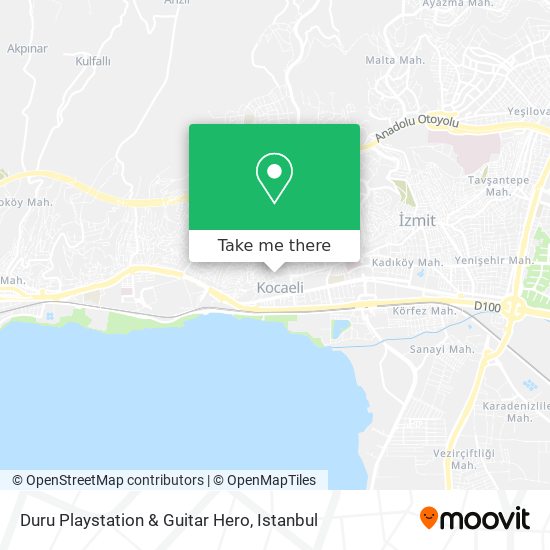 Duru Playstation & Guitar Hero map