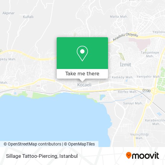 Sillage Tattoo-Piercing map