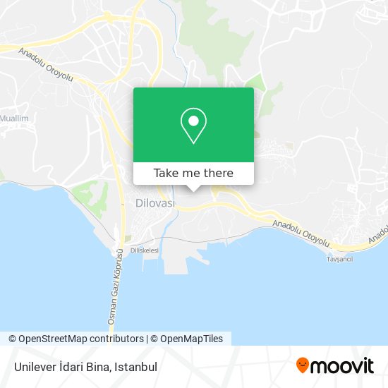 Unilever İdari Bina map