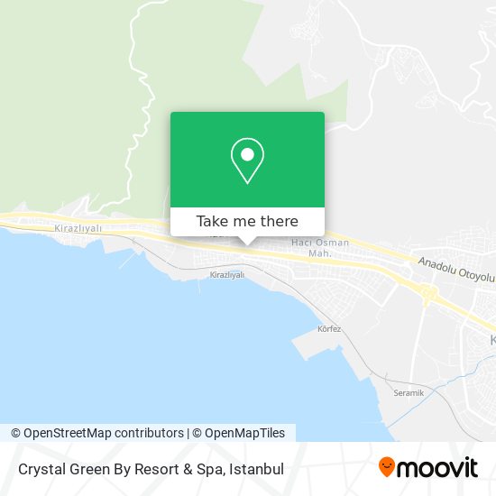 Crystal Green By Resort & Spa map