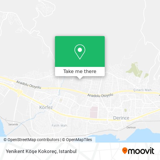 Yenikent Köşe Kokoreç map