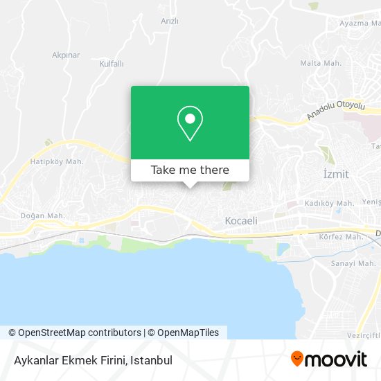 Aykanlar Ekmek Firini map
