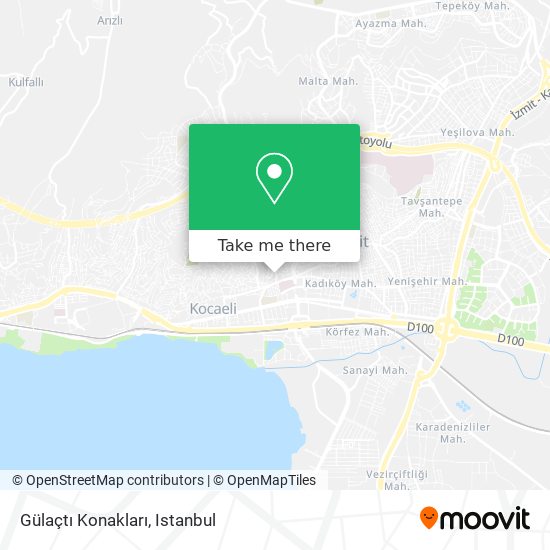 Gülaçtı Konakları map