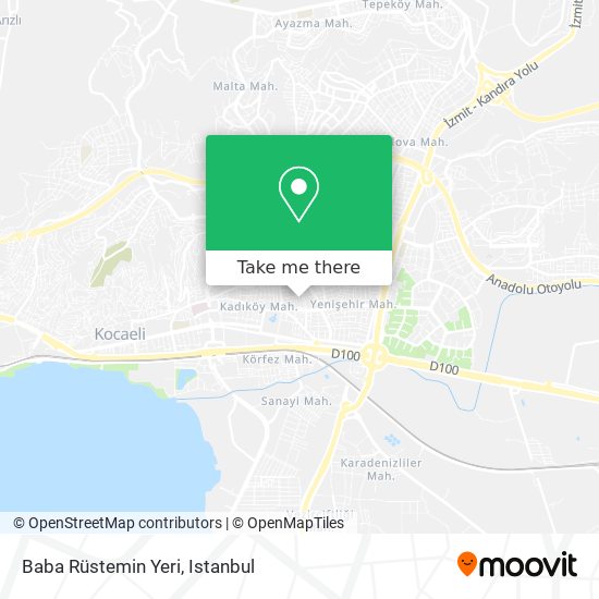 Baba Rüstemin Yeri map