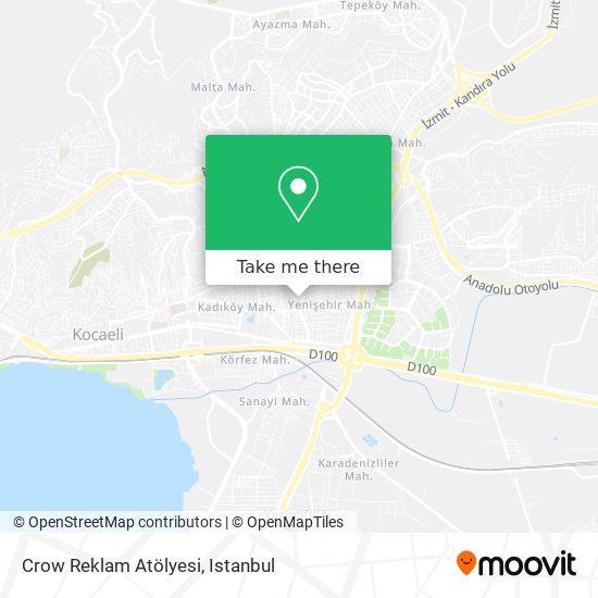 Crow Reklam Atölyesi map