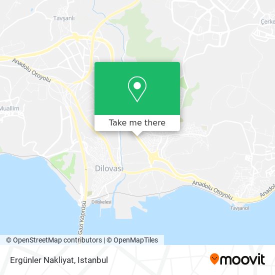 Ergünler Nakliyat map