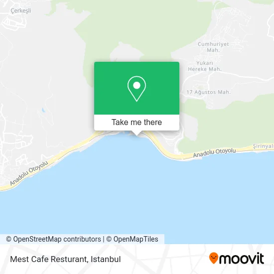 Mest Cafe Resturant map
