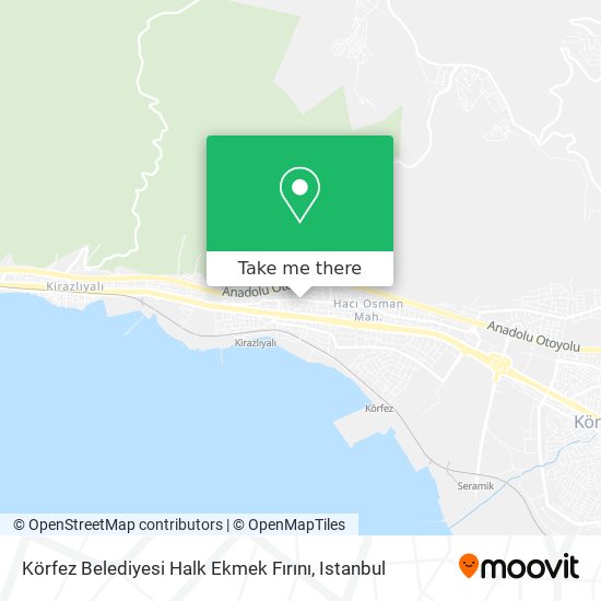 Körfez Belediyesi Halk Ekmek Fırını map