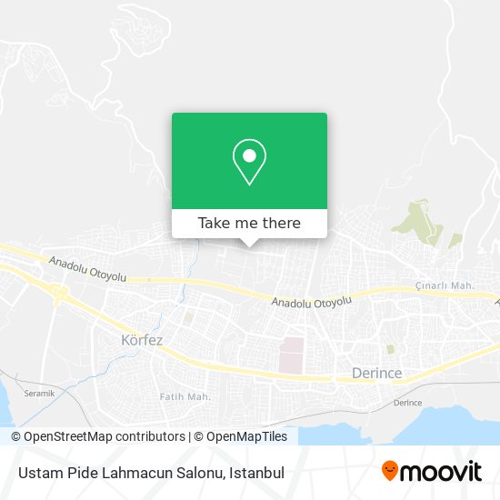 Ustam Pide Lahmacun Salonu map