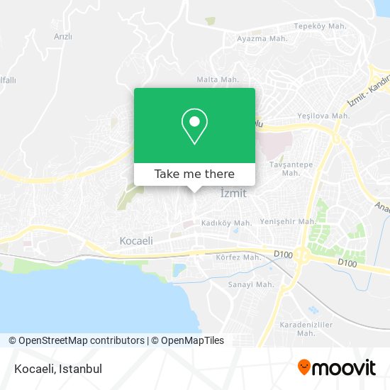 Kocaeli map