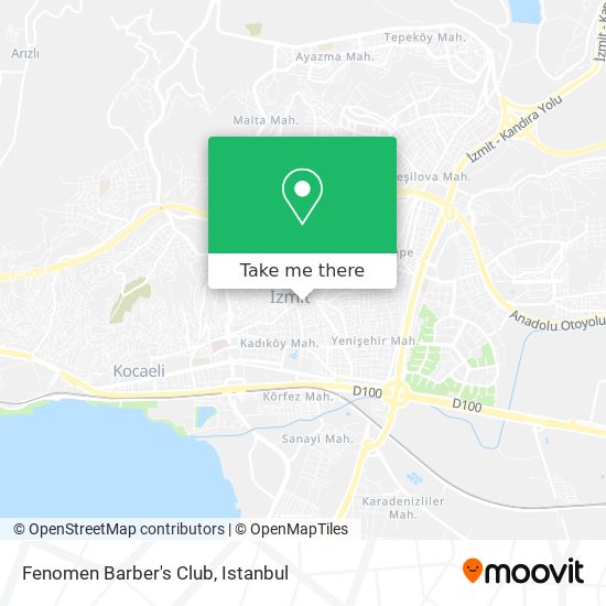 Fenomen Barber's Club map