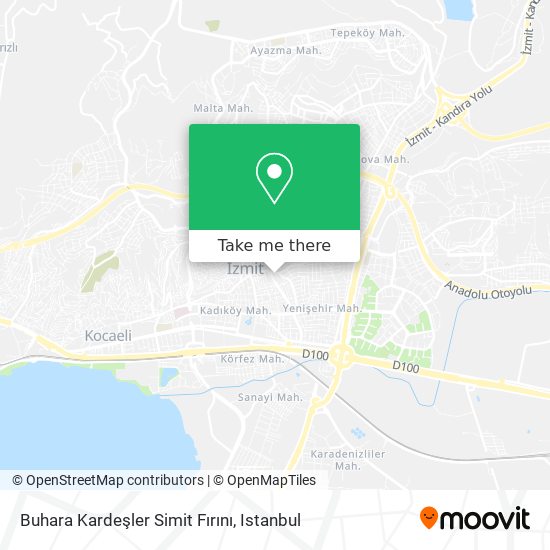 Buhara Kardeşler Simit Fırını map