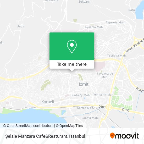 Şelale Manzara Cafe&Resturant map
