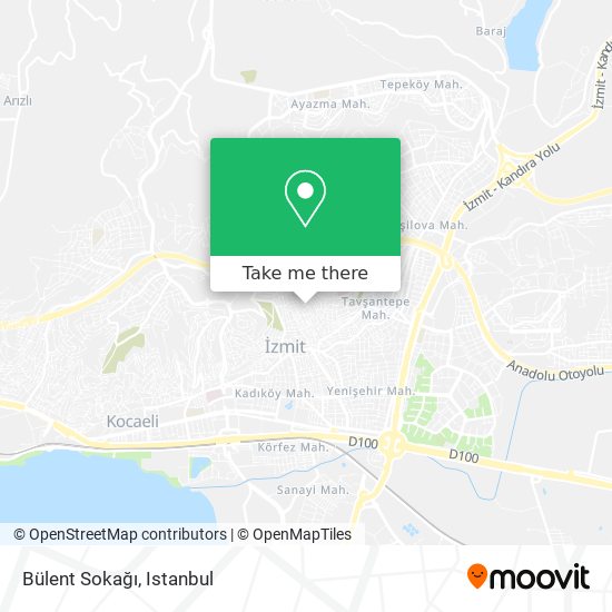 Bülent Sokağı map