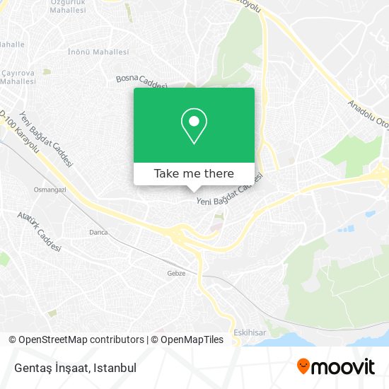 Gentaş İnşaat map