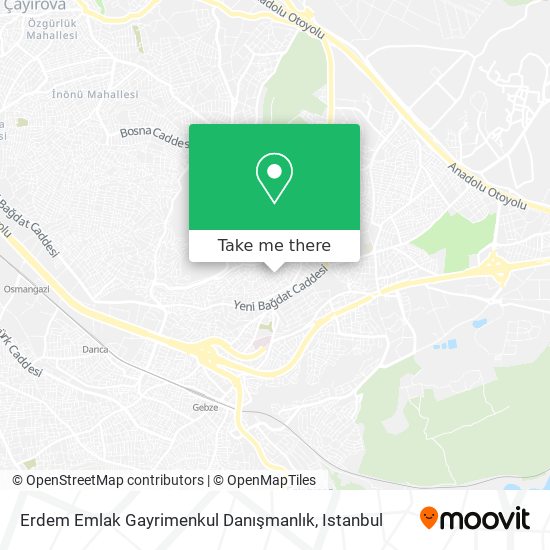 Erdem Emlak Gayrimenkul Danışmanlık map