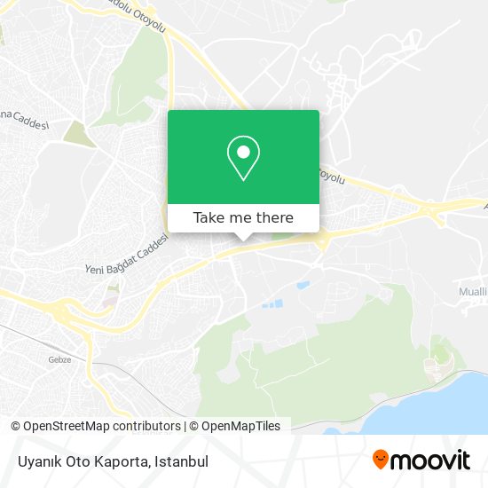 Uyanık Oto Kaporta map