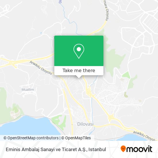 Eminis Ambalaj Sanayi ve Ticaret A.Ş. map