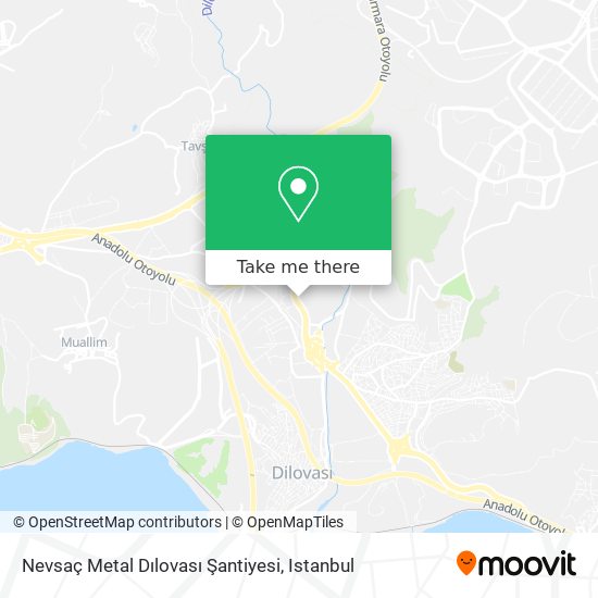Nevsaç Metal Dılovası Şantiyesi map