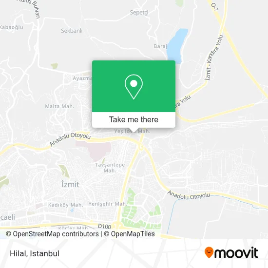 Hilal map