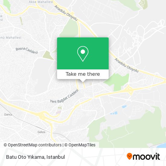 Batu Oto Yıkama map