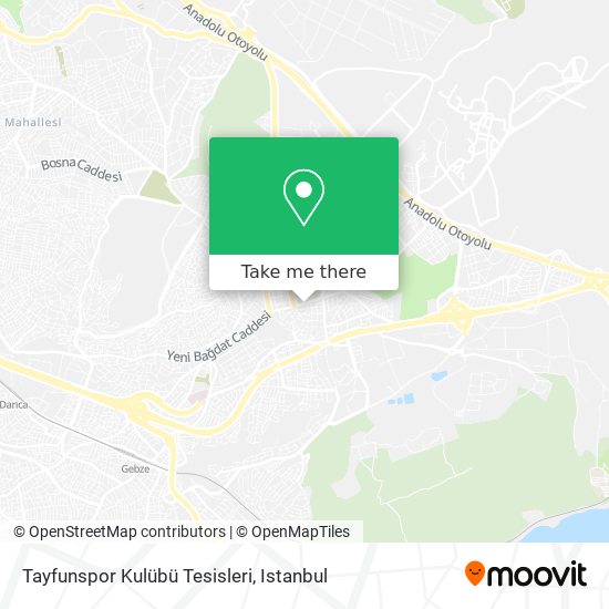 Tayfunspor Kulübü Tesisleri map