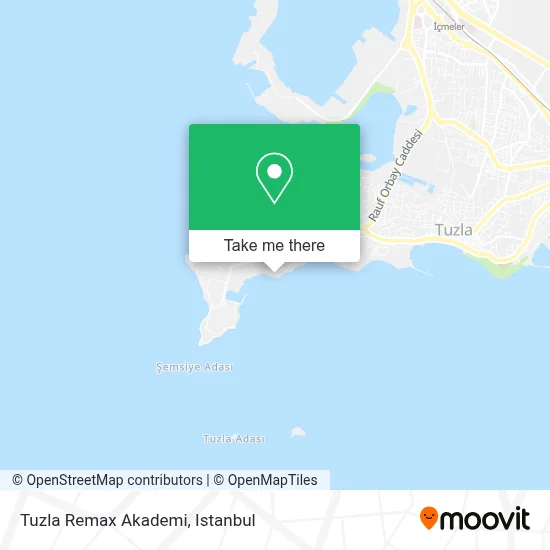 Tuzla Remax Akademi map