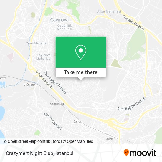 Crazymert Night Clup map