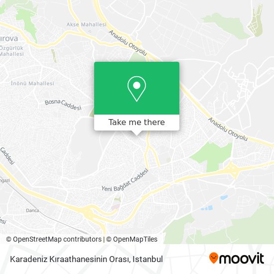 Karadeniz Kıraathanesinin Orası map