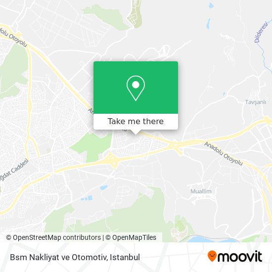 Bsm Nakliyat ve Otomotiv map