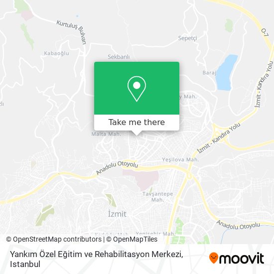 Yankım Özel Eğitim ve Rehabilitasyon Merkezi map
