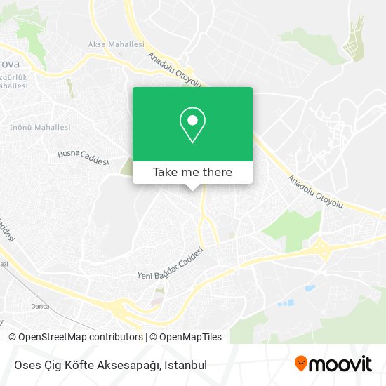 Oses Çig Köfte Aksesapağı map