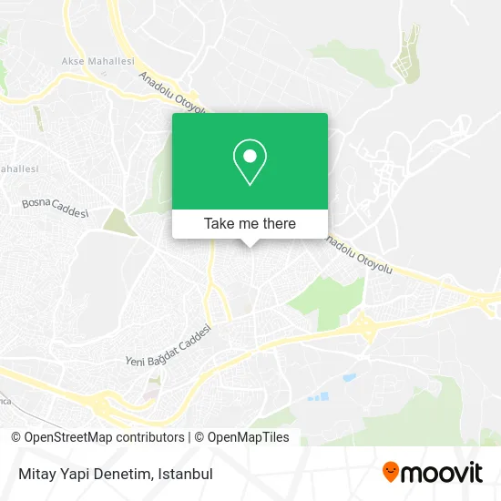 Mitay Yapi Denetim map