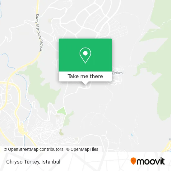 Chryso Turkey map
