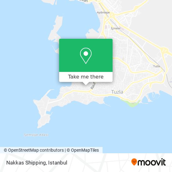 Nakkas Shipping map