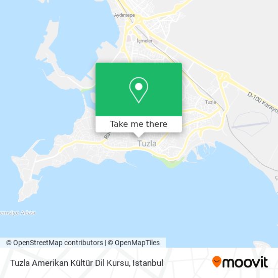 Tuzla Amerikan Kültür Dil Kursu map