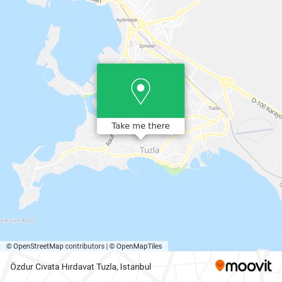 Özdur Cıvata Hırdavat Tuzla map