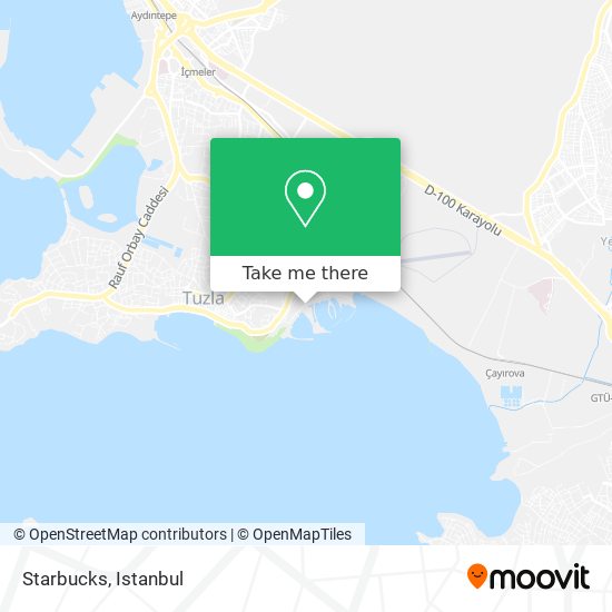 Starbucks map