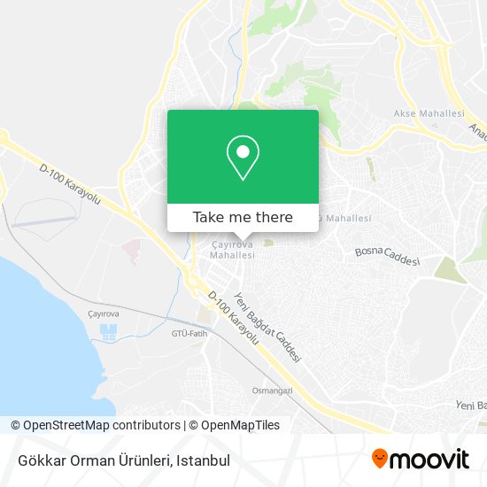 Gökkar Orman Ürünleri map