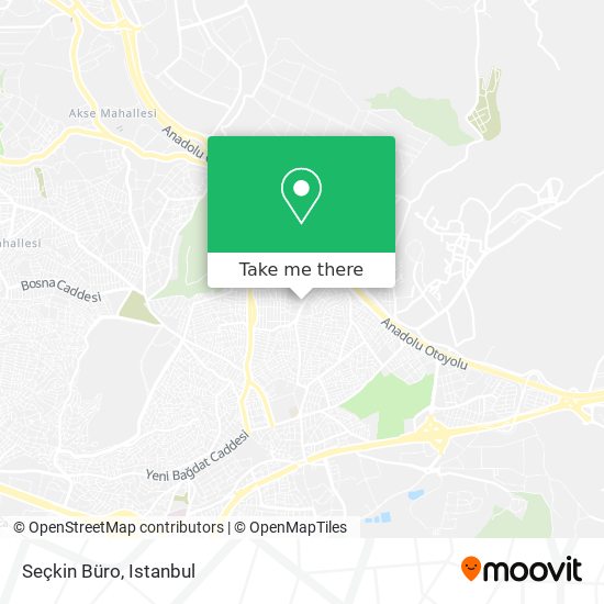 Seçkin Büro map