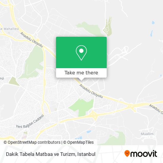 Dakik Tabela Matbaa ve Turizm map