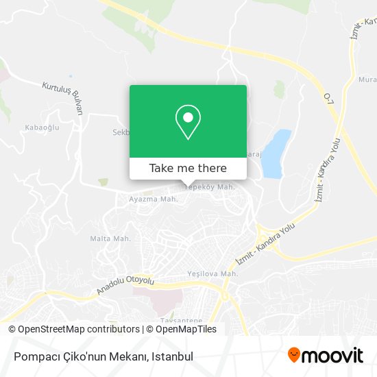 Pompacı Çiko'nun Mekanı map