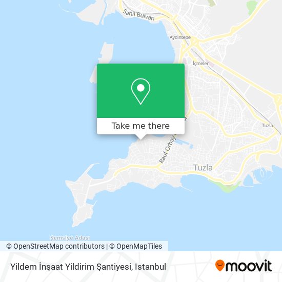 Yildem İnşaat Yildirim Şantiyesi map