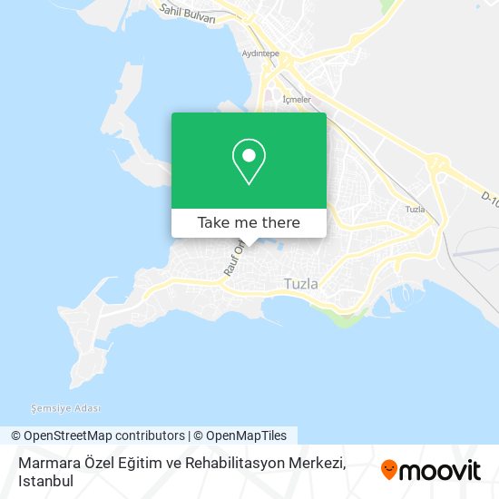 Marmara Özel Eğitim ve Rehabilitasyon Merkezi map