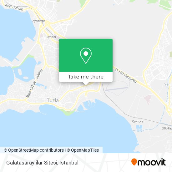 Galatasaraylilar Sitesi map