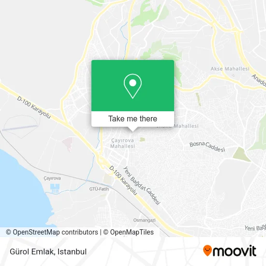 Gürol Emlak map