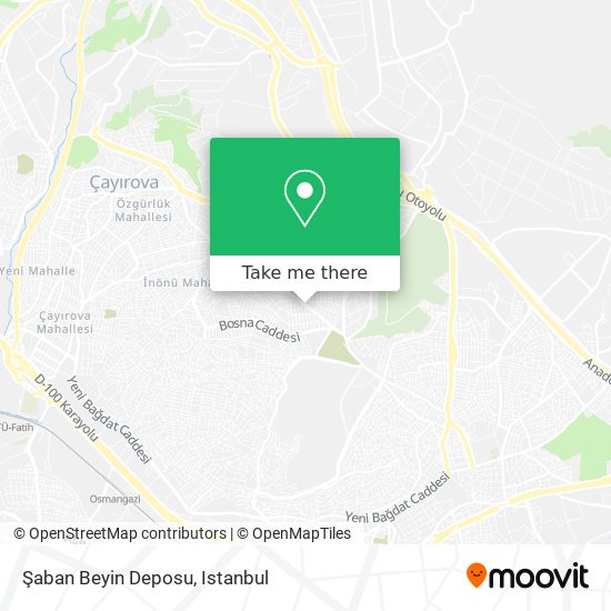 Şaban Beyin Deposu map