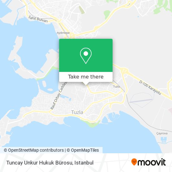 Tuncay Unkur Hukuk Bürosu map