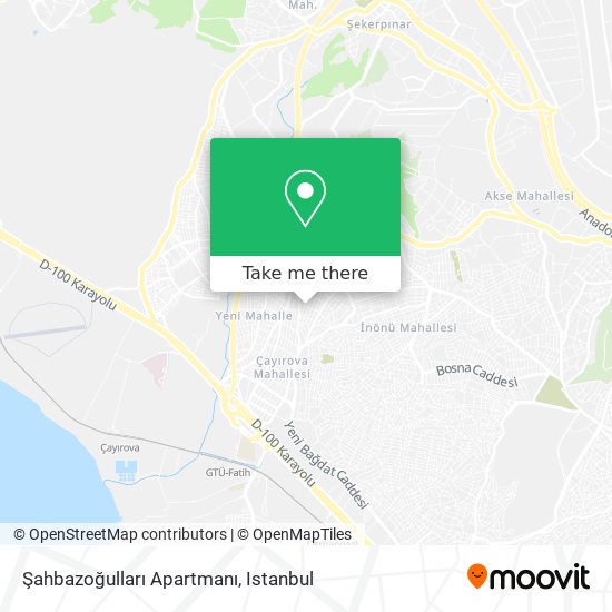 Şahbazoğulları Apartmanı map